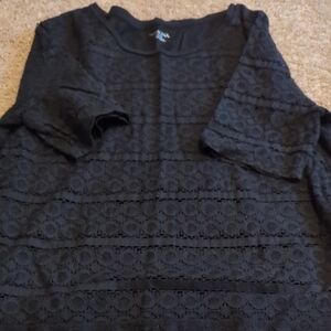 Black Lace Top